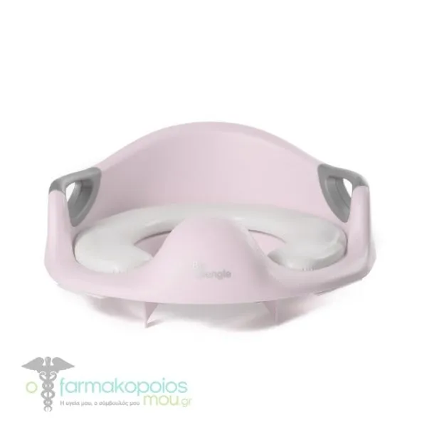 Bo Jungle Children's Toilet Seat with Soft Cushion, 1 pc - Pastel Pink