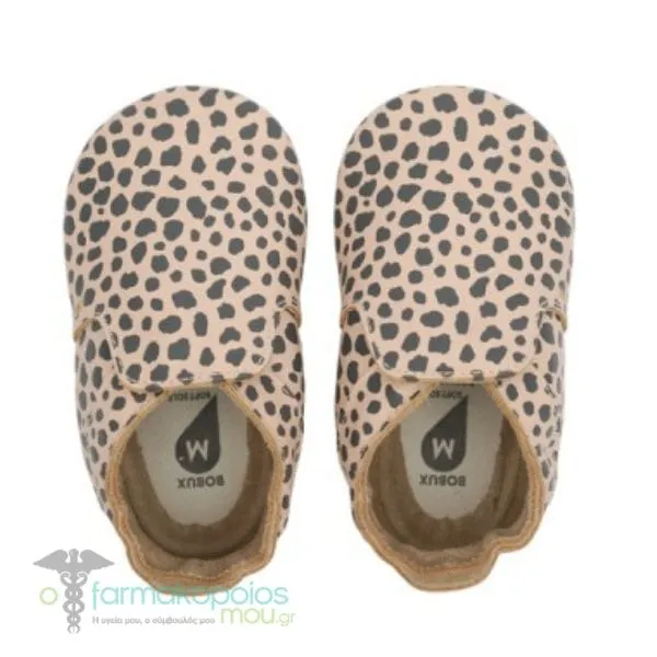 Bobux Soft Sole Shoes, 1pair - Dalmatian Print Rose