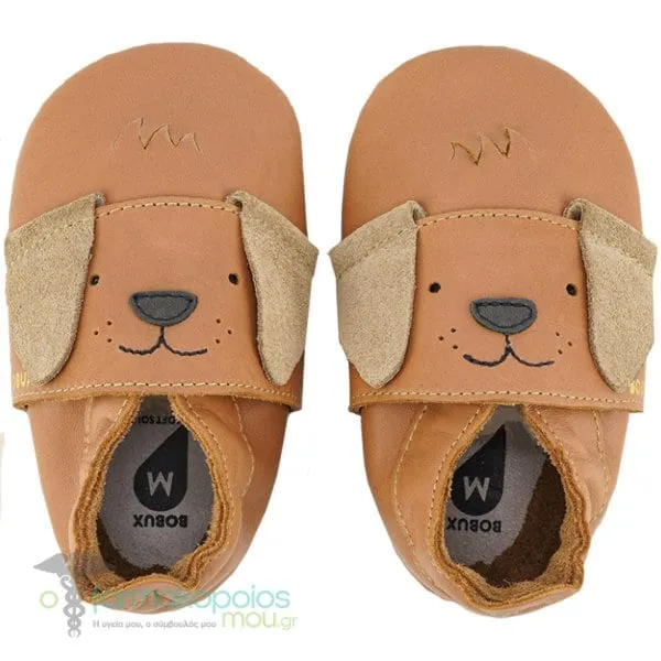 Bobux Soft Sole Shoes Baby Shoes, 1pair - Little Pup Caramel