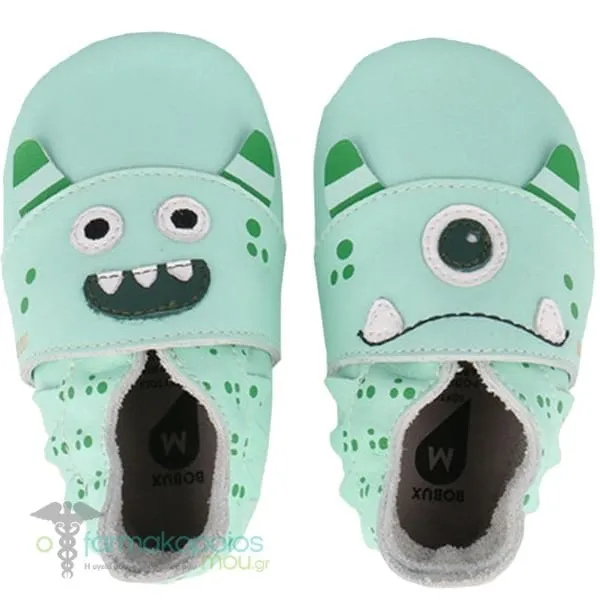 Bobux Soft Sole Shoes Baby Shoes, 1pair - Murphy Mint & Forest
