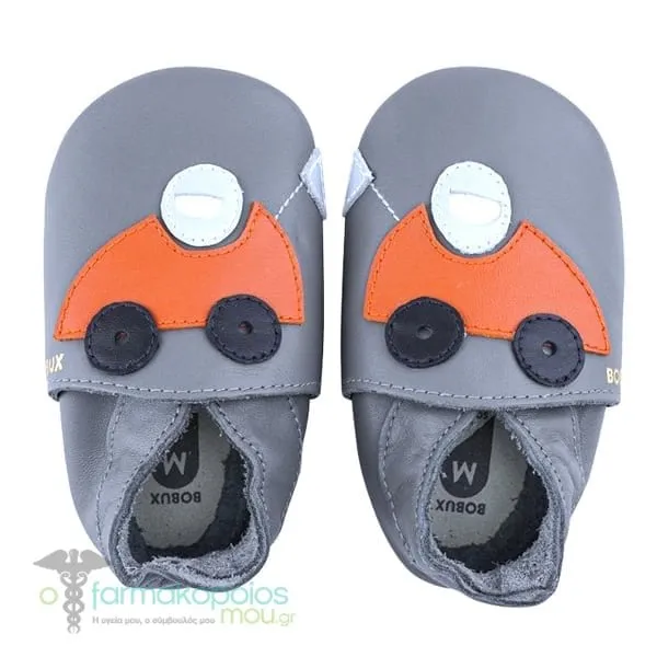 Bobux Soft Sole Shoes, 1pair - Racer Grey