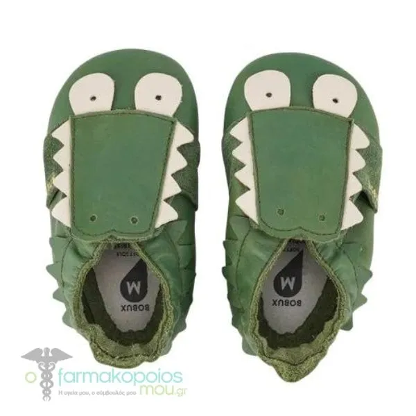 Bobux Soft Sole Shoes, 1pair - Snap Forest