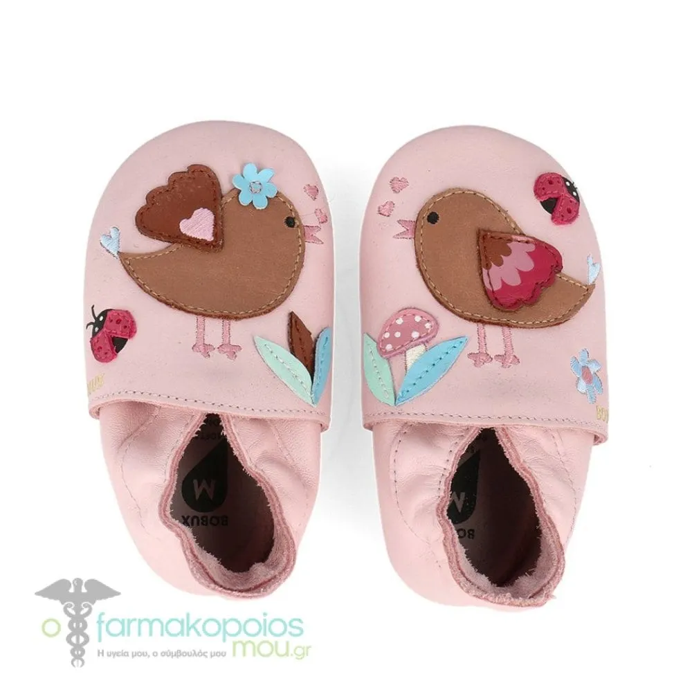 Bobux Soft Sole Shoes Baby Shoes, 1pair - Songbird Blossom