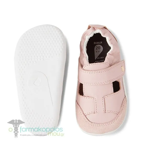 Bobux Step up Xplorer Beau Ballet Pink Baby Shoes, 1pair