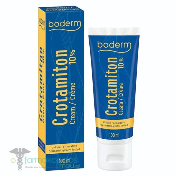 Boderm Crotamiton 10% Body Cream, 100ml