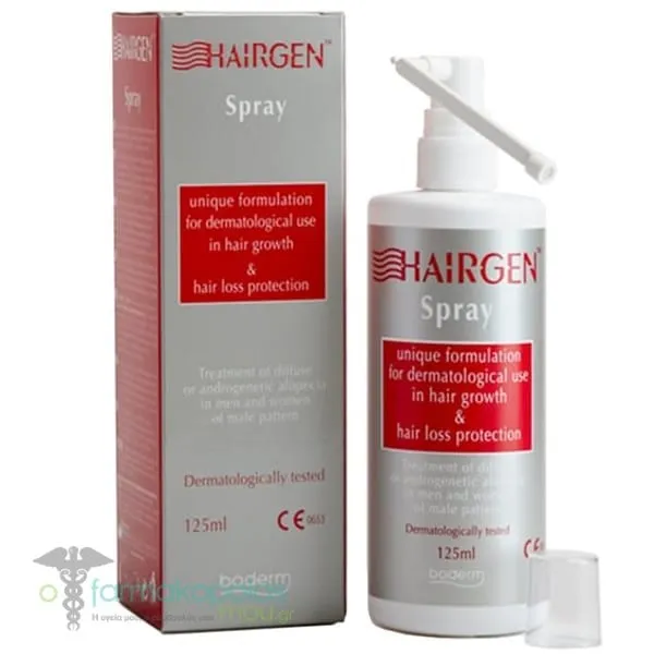 Boderm Hairgen Spray Against Hair Loss, 125ml