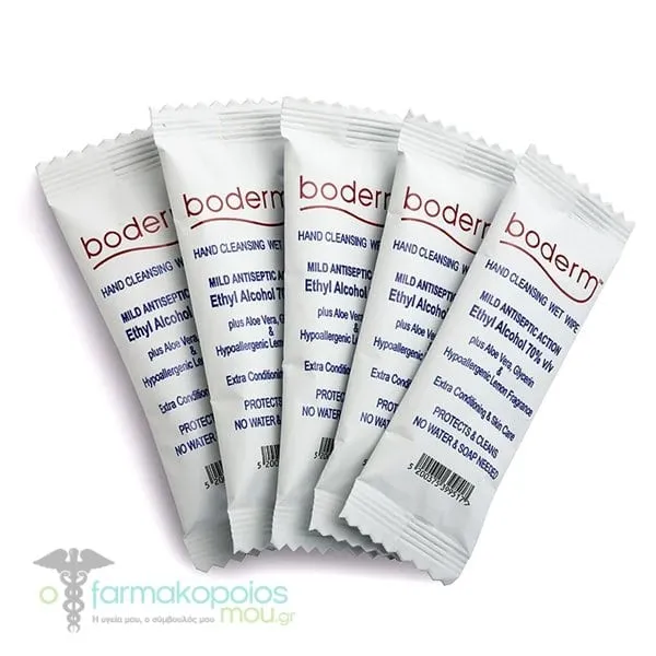 Boderm Hand Cleansing Wipe-Towel, 1pc