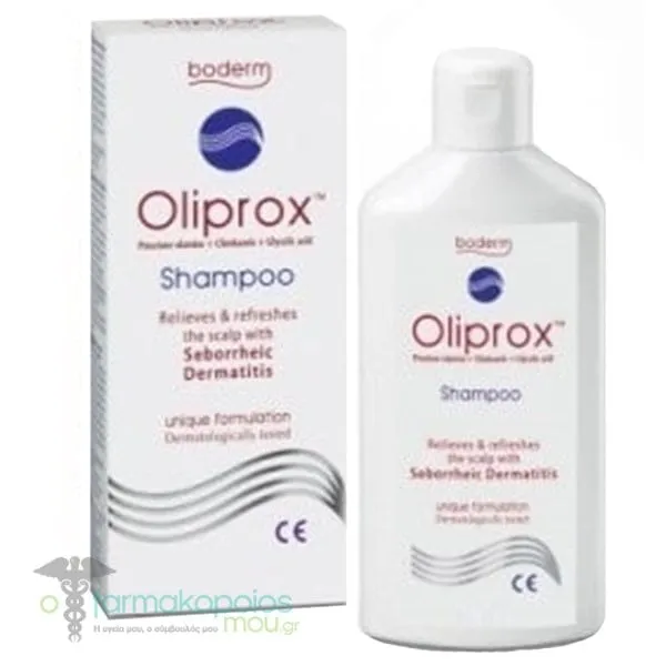 Boderm Oliprox Shampoo for Seborrheic Dermatitis, 300ml