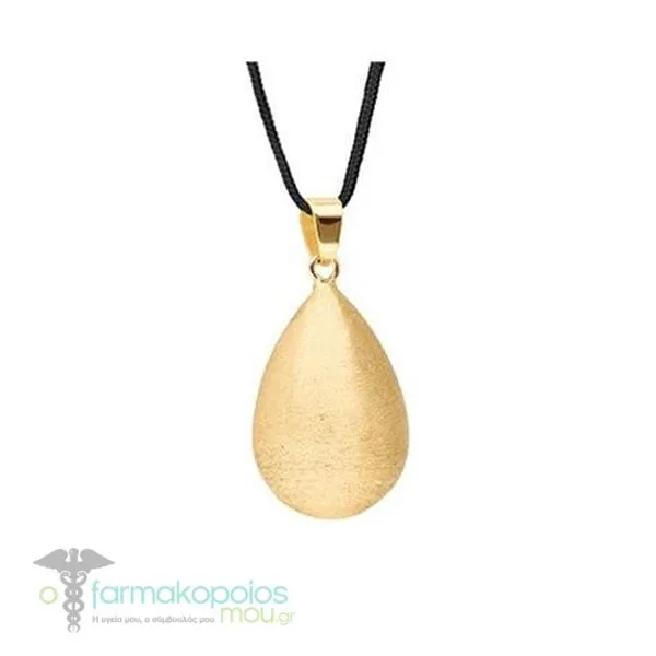 Babylonia Bola μελωδικό Μενταγιόν: Ανάγλυφο gold drop, 1τεμ
