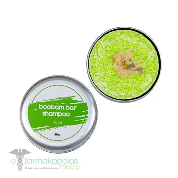 Boobam Bar Shampoo, 60gr - Πρασινο