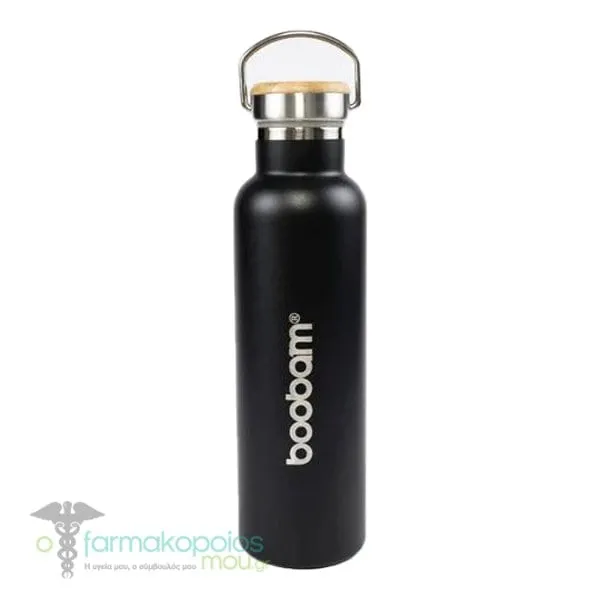 Boobam Water Bottle, 1000ml - 002 Μαύρο
