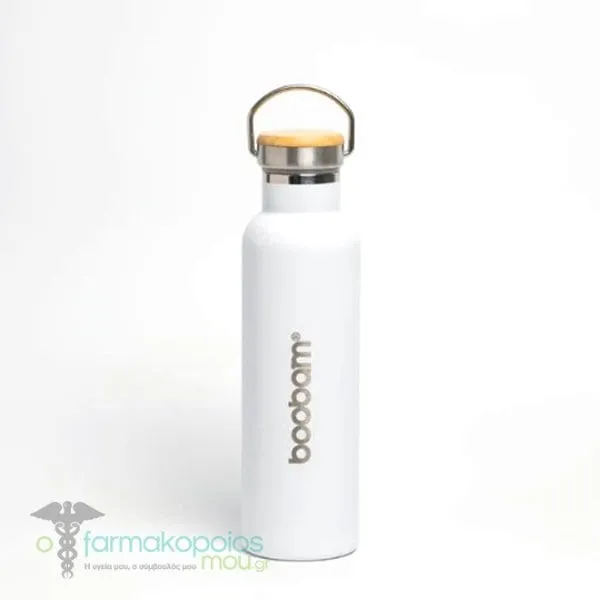 Boobam Water Bottle, 1000ml - 008 Λευκό