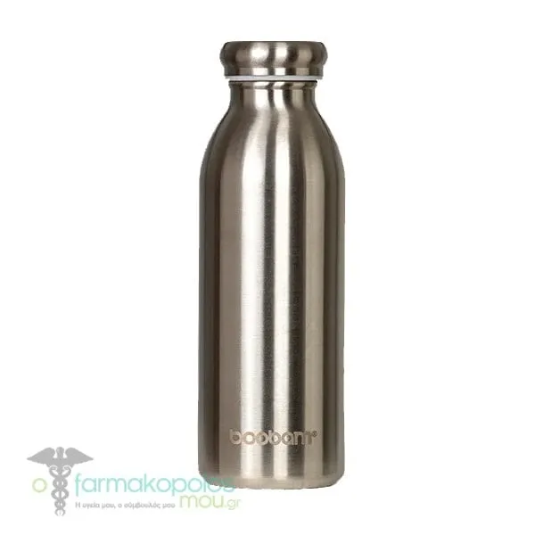 Boobam Bottle Lite, 500ml - Silver