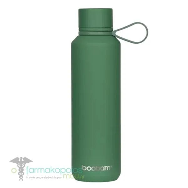 Boobam Bottle Sleek, 600ml - Moss
