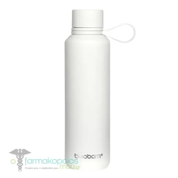 Boobam Bottle Sleek, 600ml - White