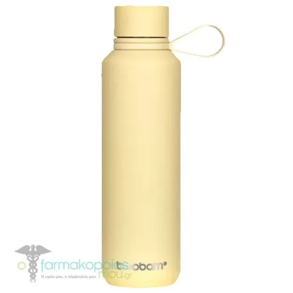 Boobam Bottle Sleek, 600ml - YELLOW