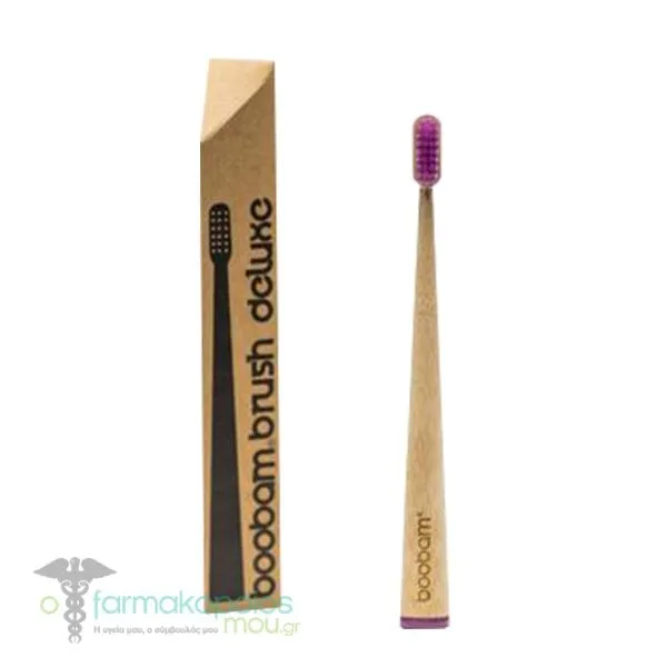 Boobam Brush Deluxe, Adult, Soft, 1pc - Μώβ
