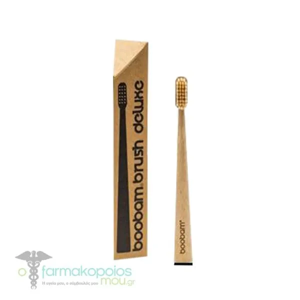 Boobam Brush Deluxe, Kids, Extra Soft, 1pc - 002 Μαύρο