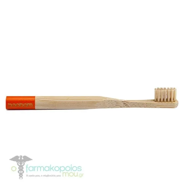 Boobam Brush Style, Kids, Extra Soft, 1pc - Πορτοκάλι