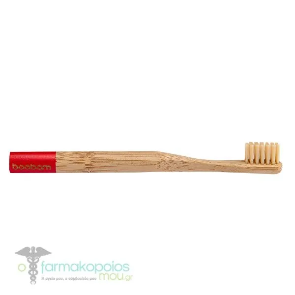 Boobam Brush Style, Kids, Extra Soft, 1pc - Κόκκινο