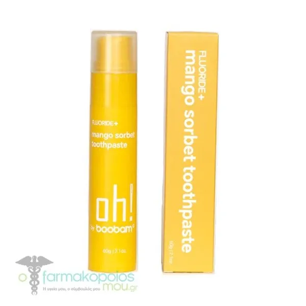 Boobam Oh! Toothpaste Mango Sorbet, 60g