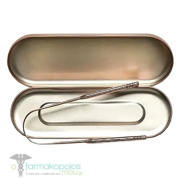 Boobam Tongue Scraper, 1pc - Rose Gold