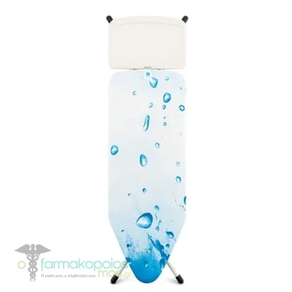 Brabantia Ice Water C Ironing Board with Stand for Steam Iron 124x45cm, 1pc