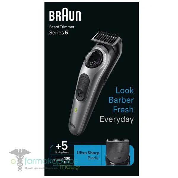 Braun ΒΤ5440 Beard Trimmer Series 5, 1pc