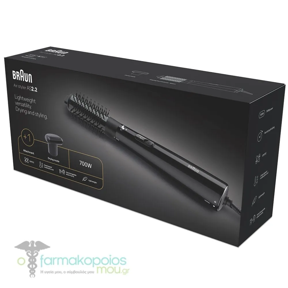 Braun Air Styler AS2.2 Ηλεκτρική Βούρτσα, 1τεμ