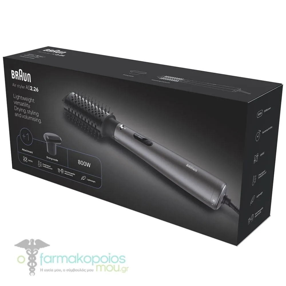Braun Air Styler AS2.26 Ηλεκτρική Bούρτσα, 1τεμ