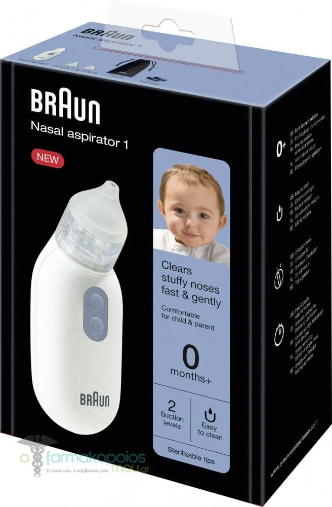 Braun BNA 100EU Nasal Aspirator, 1pc
