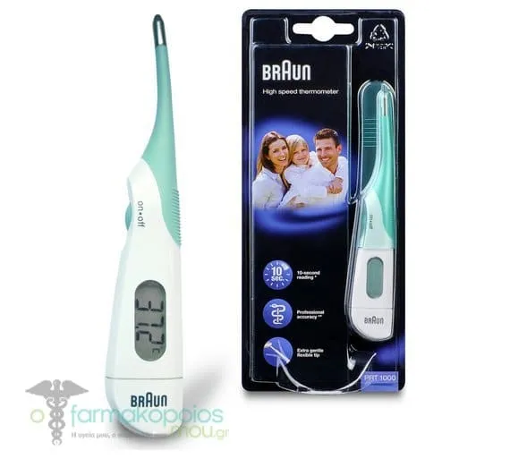 Braun PRT1000 High Speed Digital Thermometer, 1pc
