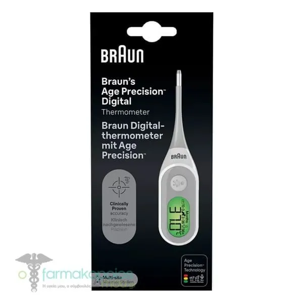 Braun PRT 2000EU Digital Τhermometer, 1pc