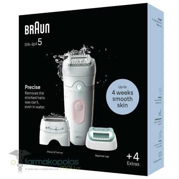 Braun SE5-050 Silk Epil 5 Wet & Dry Epilator, 1set