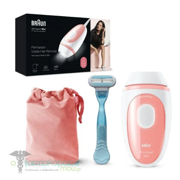 Braun Silk-Expert Mini PL1014 IPL Permanent Visible Hair Removal, 1pc
