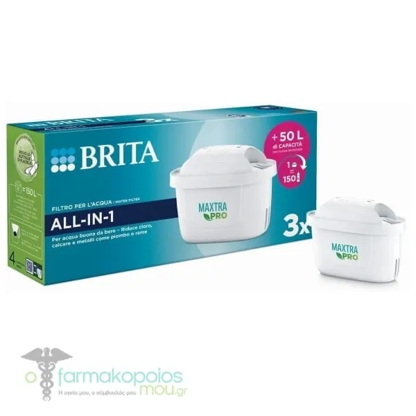 Brita Maxtra Pro Replacement Filters, 3pcs