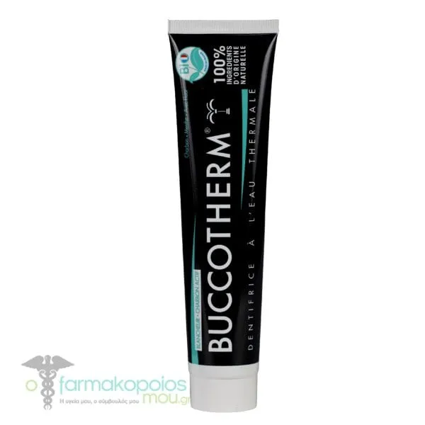 Buccotherm Whitening Activated Charcoal Toothpaste, 75ml
