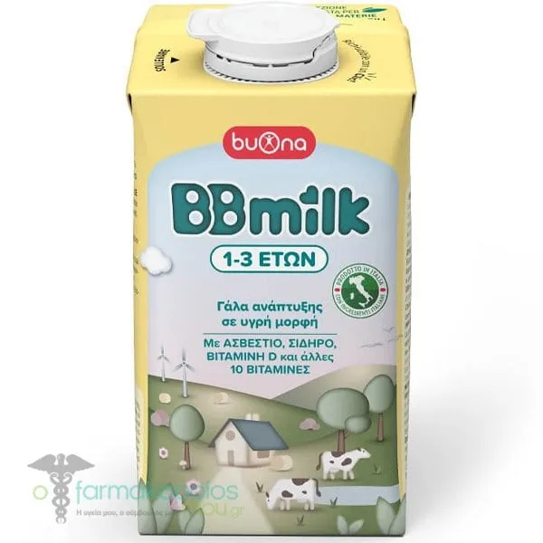 Buona BB Milk Βρεφικό Γάλα σε Υγρή Μορφή 1-3 ετών, 500ml