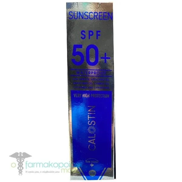 Calostin Αντηλιακή Κρέμα Προσώπου &amp; Σώματος SPF50+, 100ml