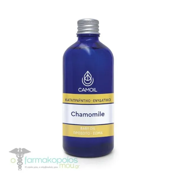 Camoil Chamomile Καταπραϋντικό & Eνυδατικό Baby Oil, 100ml