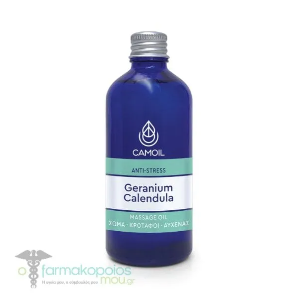 Camoil Geranium Calendula Massage Oil Anti-Stress, 100ml