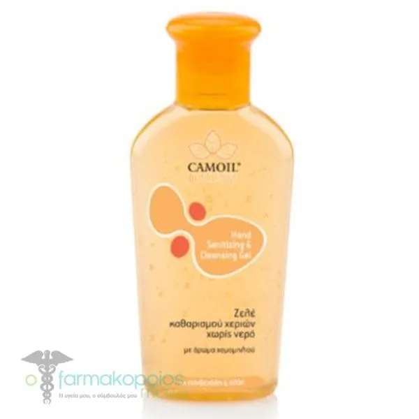 Camoil Johnz Hand Sanitizing & Cleansing Gel Καθαρισμού Χεριών Xωρίς Νερό Χαμομήλι, 80ml