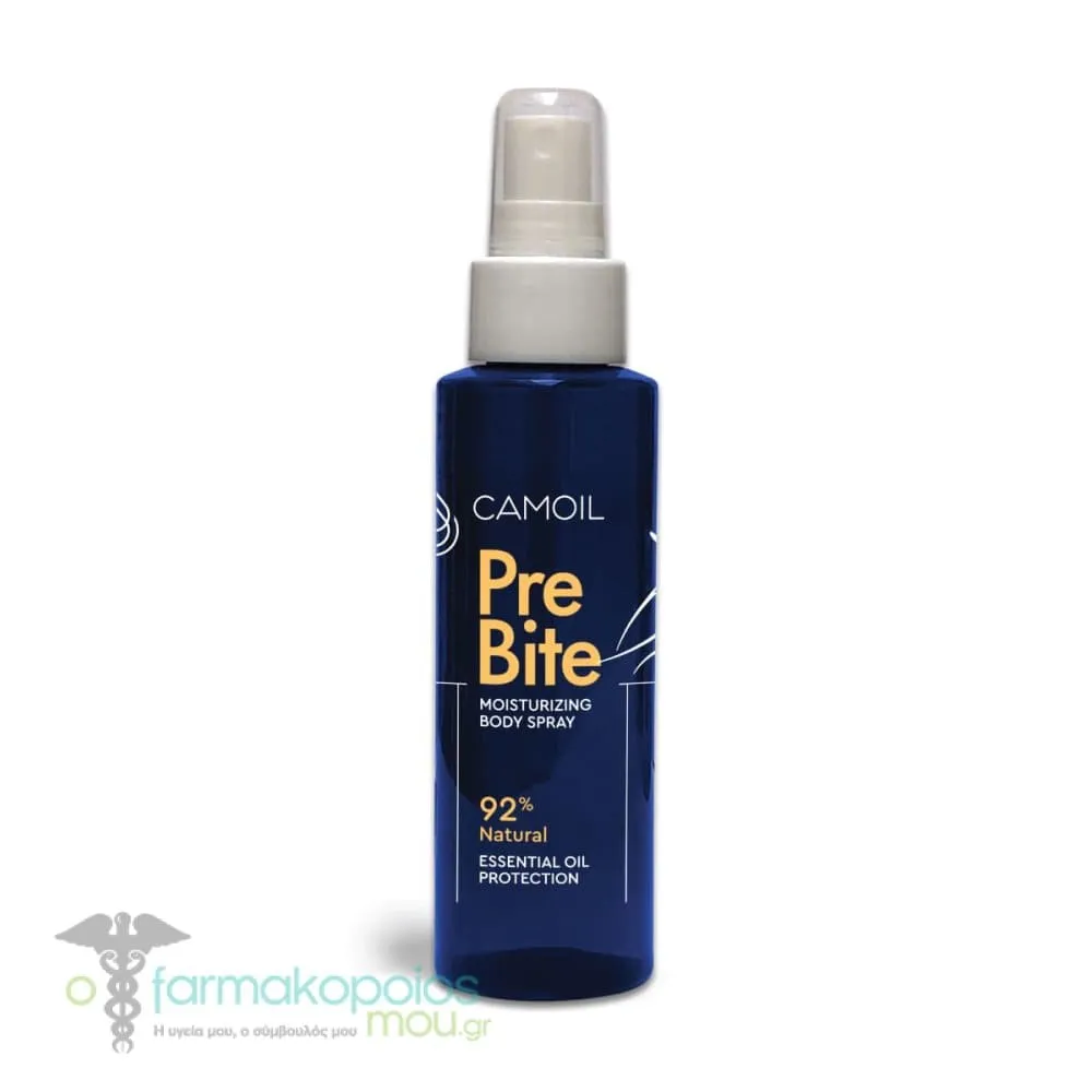 Camoil PreBite Moisturizing Body Spray Εντομοαπωθητική &amp; Ενυδατική Lotion, 100ml
