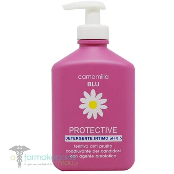 Camomilla Blu Protective Intimate Wash Υγρό Καθαρισμού Eυαίσθητης Περιοχής pH8.5, 300ml