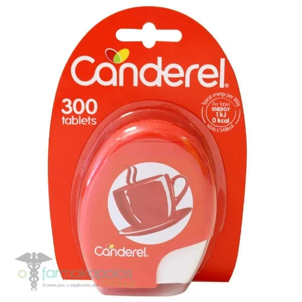 Canderel Original Γλυκαντικό σε Δισκία, 300tabs