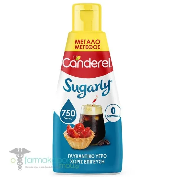 Canderel Sugarly Υγρό, 205ml