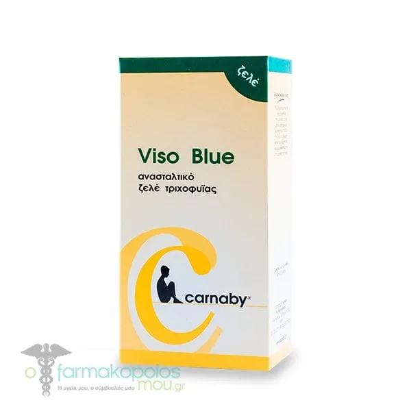 Carnaby Viso Blue Gel Inhibitory Hair Growth Gel, 60ml