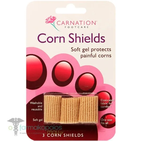 Carnation Corn Shields, 3pcs