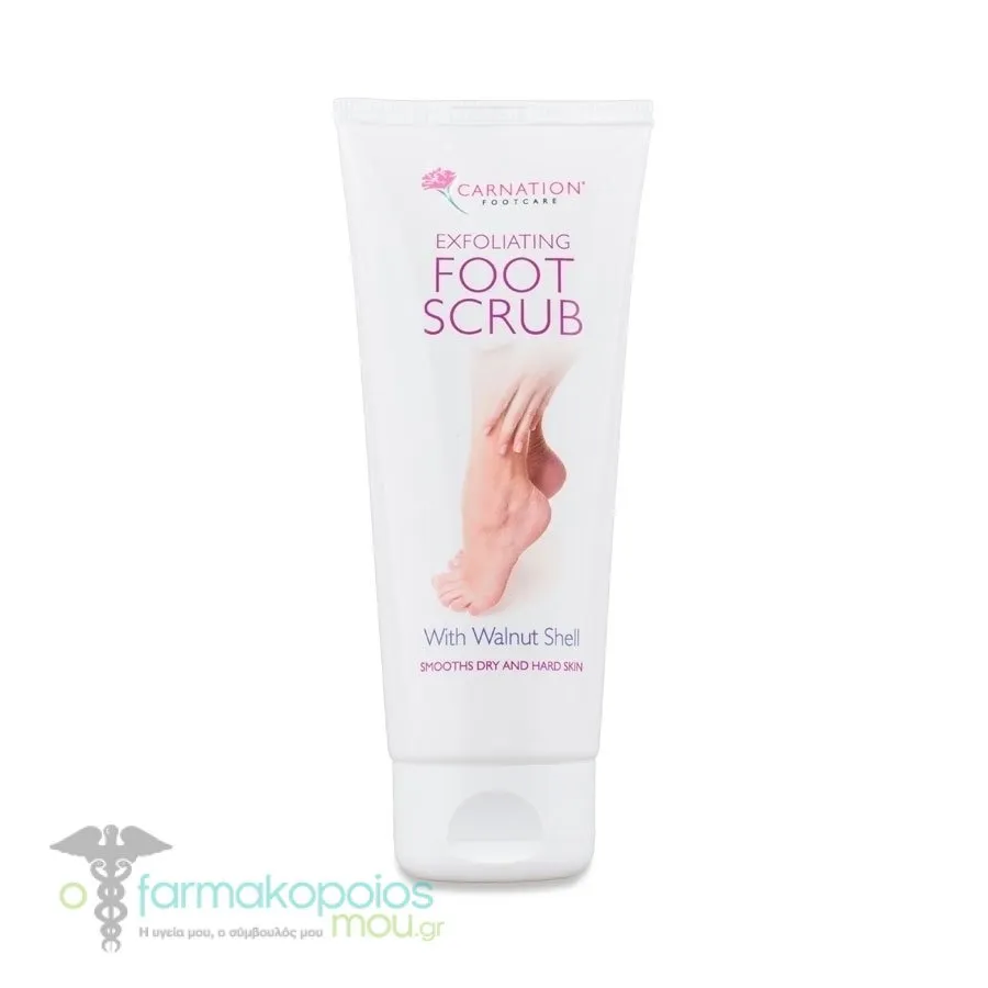 Carnation Exfoliating Foot Scrub, 100ml