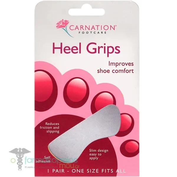 Carnation Heel Grips Προστατευτικά Αυτοκόλλητα για το Πίσω Μέρος του Παπουτσιού, 1 ζευγάρι